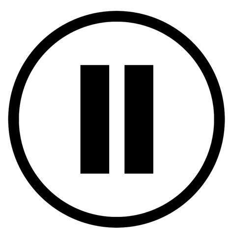Pause Button Png Transparent Images Png All