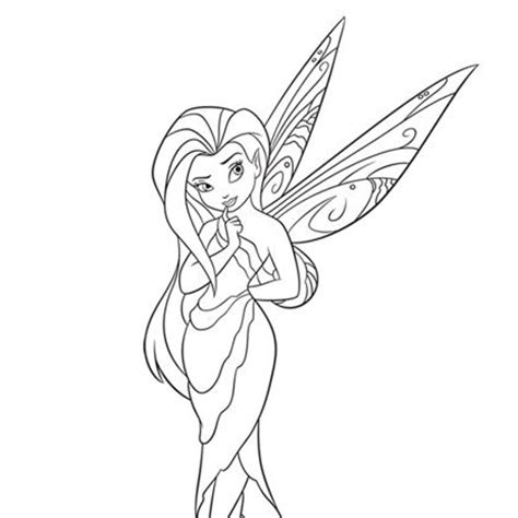 Coloriage À quoi pense Ondine?  Fairy coloring, Tinkerbell coloring