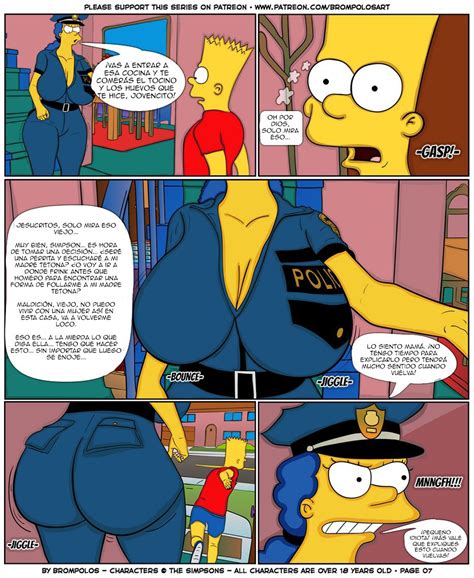 The Simpsons Are The Sexenteins ChoChoX Comics Porno