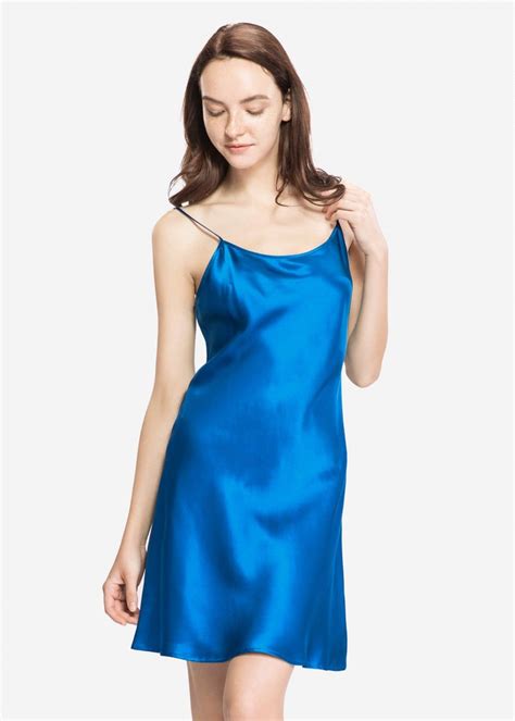 Momme Feminine Silk Chemise Silk Chemise Night Gown Silk Nightgown