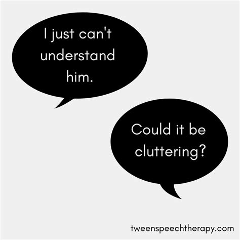 Cluttering Speech Disorder | Speech disorder, Speech ...