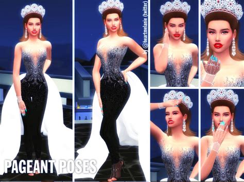 Sims 4 Cc Custom Content Pose Pack Sims4lifestories Pageant Poses By