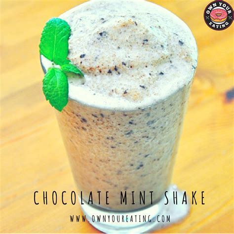 Chocolate Mint Shake Recipe Own Your Eating With Jason And Roz