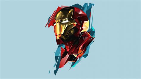 Download Iron Man Marvel Superhero Art Wallpaper 1366x768 Tablet