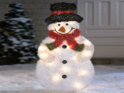 Get The Best Outdoor Snowman Christmas Decorations