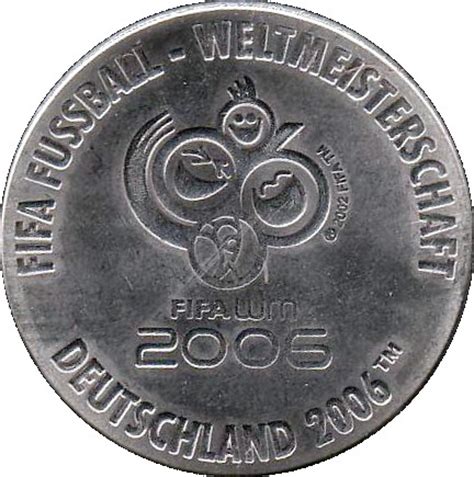 Ein zweites mal hat deutschland die deutsch wikipedia. Token - FIFA Fußball-WM 2006 Deutschland (Dänemark) - * Tokens * - Numista