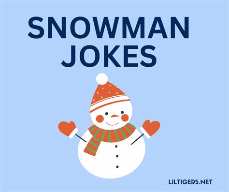 101 Funny Snowman Jokes For Kids Free Printables Lil Tigers