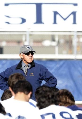 St Thomas More Football Coach Jim Hightower Kept Staying The Course