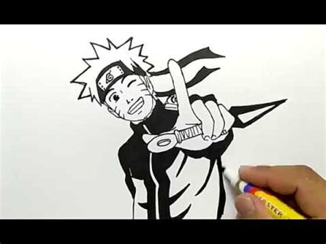 Cara gambar naruto gampang banget. Menggambar Naruto - Menggambar dan Mewarnai