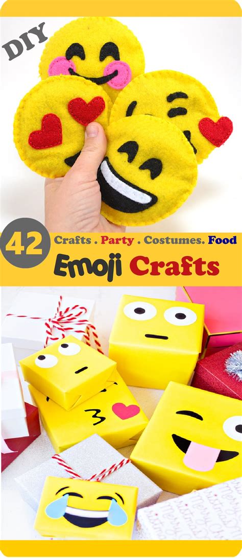 Diy Emoji Crafts 42 Step By Step Emoji Ideas And Party