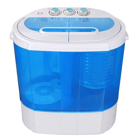 Zeny™ Portable Compact Washing Machine Mini Twin Tub Washer Spinner