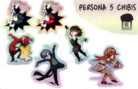 Persona 5 Chibis By Cowlesscorner On Deviantart