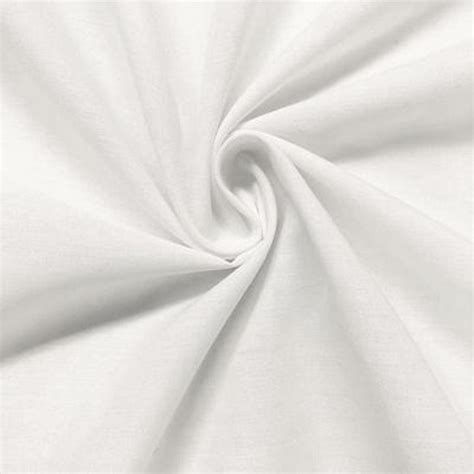 Metatron Fabrics 60 Solid Poly Cotton Broadcloth White Choose