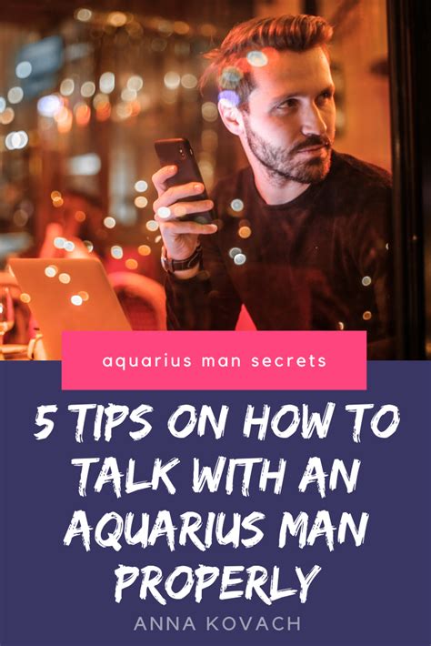 How To Talk With An Aquarius Man Properly Aquarius Men Aquarius