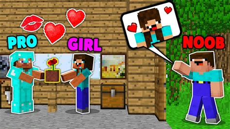 Minecraft Battle Noob Vs Pro Vs Girl Noob Girl Treason Noob Guy Challenge In Minecraft