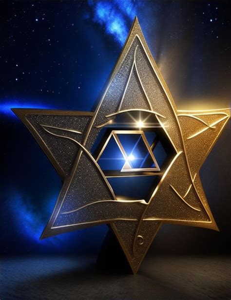 Premium Ai Image Star Of David