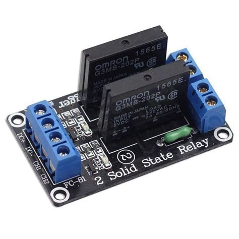 Size 5v High Level Trigger Solid State Relay Module Board 1 Channel