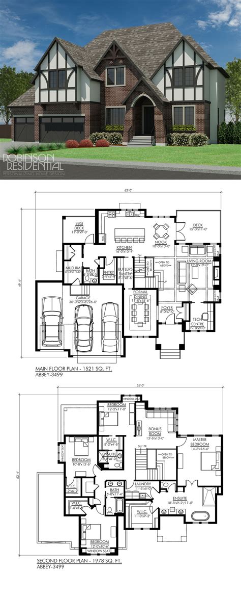 Tudor House Floor Plans Homeplancloud