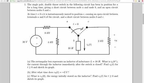 double pole double throw switch schematic