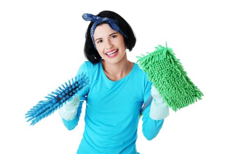Happy Cleaning Woman Portrait Caucasian Maid Cleaning Caucasian Png