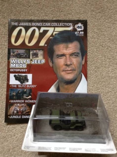 James Bond Car Collection Magazine And Jeep From Octopussy Out Of