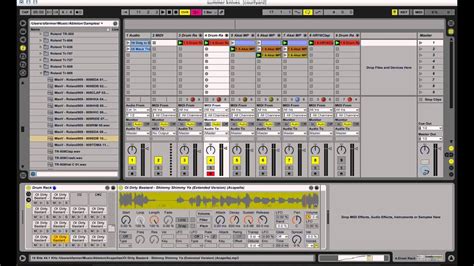 Samples tagged with drum & bass. Ableton Live Tutorial - Using Drum Rack to Maintain Sample ...