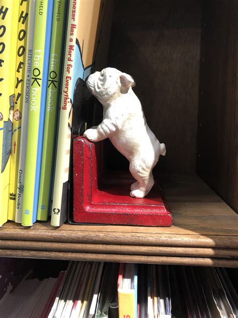 Dog Bookend Dog Bookends Bookends Decor