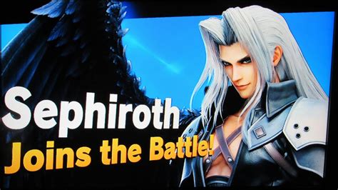 Super Smash Bros Ultimate Sephiroth Joins The Battle Youtube