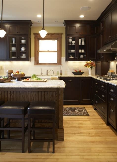 75 beautiful dark wood floor kitchen pictures ideas houzz. 25 Cool Dark Kitchen Cabinets Design Ideas - Decoration Love