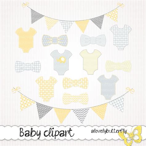Baby Clipart Baby Banner Bunting Banner Clip Art Flag