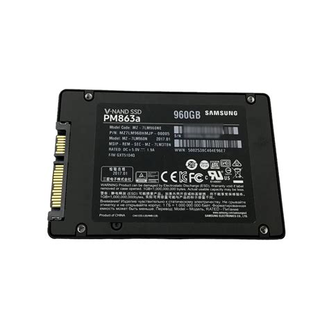 NEW 960GB SATA SSD MZ 7LM960N SAMSUNG 2 5 Enterprise Solid State Drive