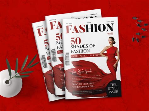 Fashion Magazine Template Indesign Template Uplabs