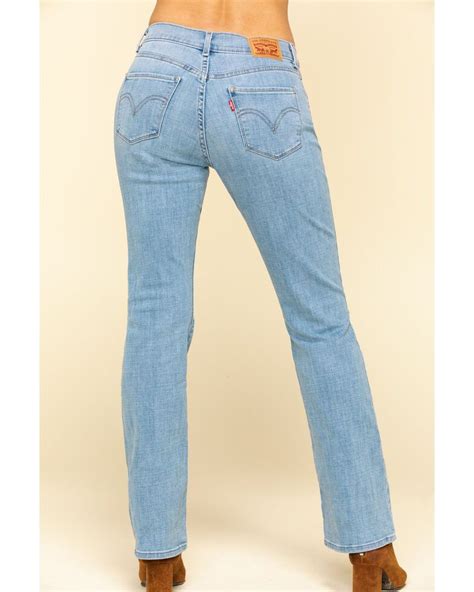 Levis Womens Classic Light Wash Bootcut Jeans Women Jeans Levi