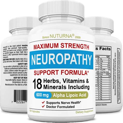 Buy Neuropathy Nerve Support Relief Supplement 600 Mg Alpha Lipoic