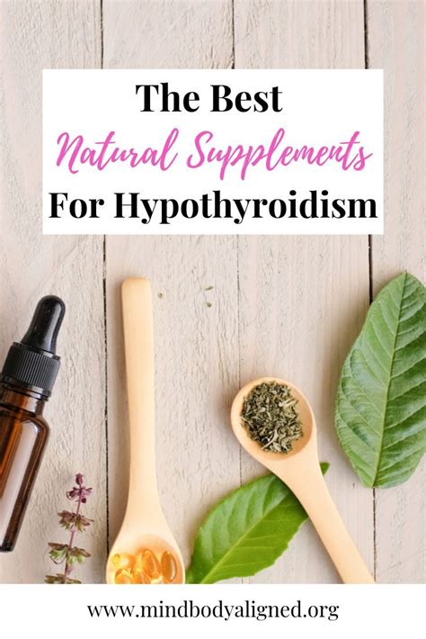 The Best Natural Supplements For Healing Hypothyroidism Balance Your