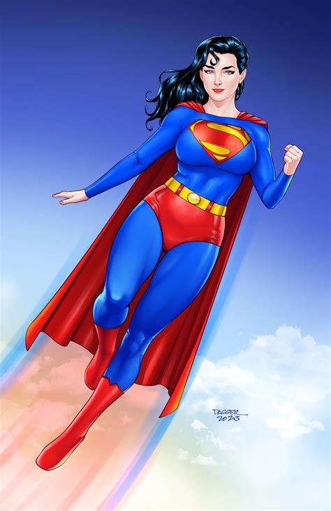 The Superwoman From Krypton 1948 By Lordmallory On Deviantart