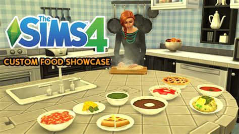 Sims 4 Food Mod Wallpaper Base
