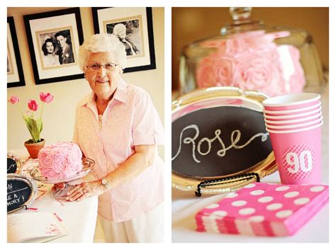 On grandma's 70th birthday, she deserves some very special presents! 90th birthday party ideas | Pear Tree Blog