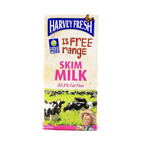Harvey Fresh Skim Milk 1l All Day Supermarket