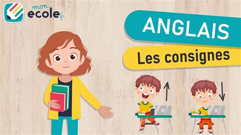 Anglais Les Consignes Classroom Orders Youtube