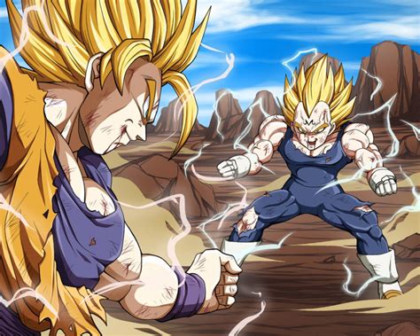 Goku follows up by kicking vegeta. Son Goku - Wiki GTA Ball
