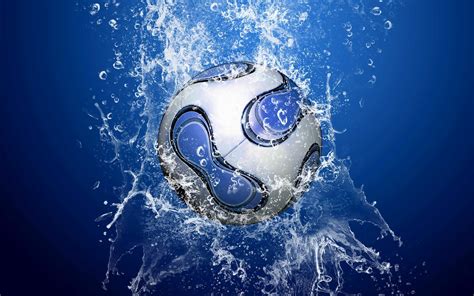 🔥 Download Soccer Football Wallpaper Blue White Soccerball Beautiful By