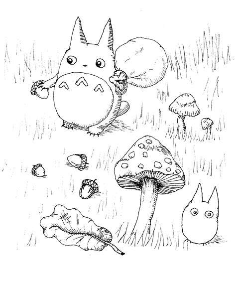 Descubrir 62 Imagen Dibujos De Totoro Kawaii Viaterramx
