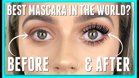 Mascara is one of those tricky makeup products. Testing the WORLD'S BEST MASCARA?? | Benefit Bad gal bang ...