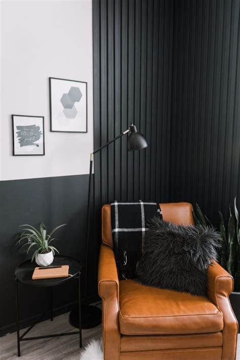 Love This Wood Slat Accent Wall Tutorial Make Your Own Diy Modern Wall