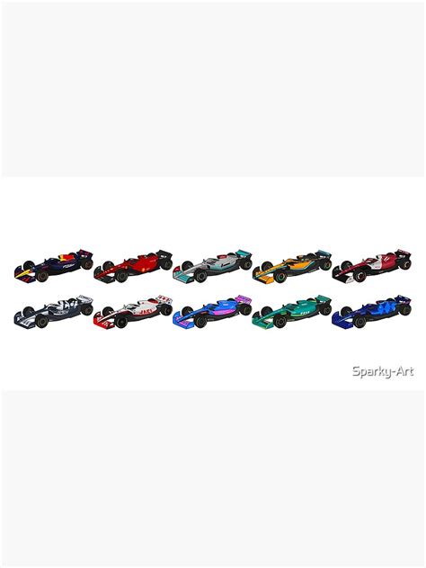 F1 Grid 2022 Poster For Sale By Sparky Art Redbubble
