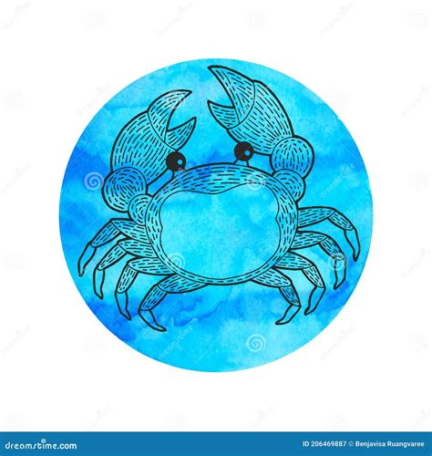 Crab Cancer Zodiac Astrology Horoscope Symbol Sign Logo Icon Design In