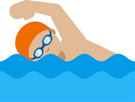 Open Swimming Emoji Png Clipart Full Size Clipart 4082145