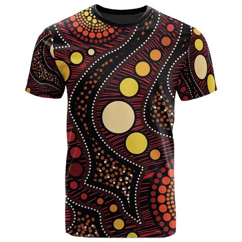 Australia Aboriginal T Shirt Aboriginal Art Ver01