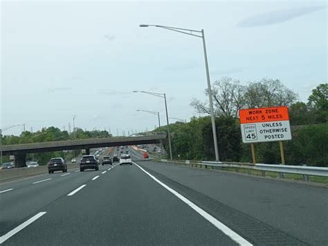 East Coast Roads Interstate 95 New Jersey Turnpike Northbound Views
